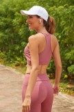 Terracotta Basic High Waist Yoga Set