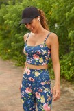 Floral Print Sporty Yoga Set