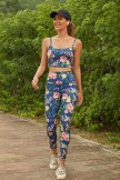 Floral Print Sporty Yoga Set