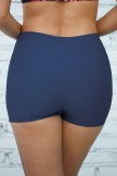 Comfort High Waist Blue Swim Bike Short