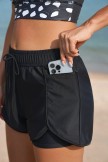 Black Stylish Athletic Short with Pockets